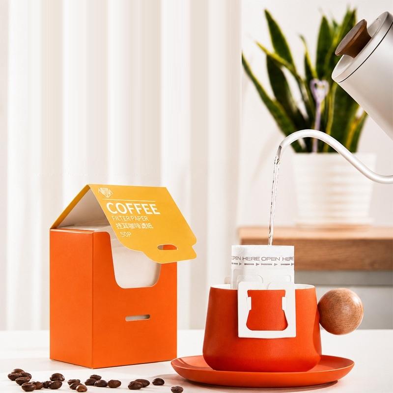 Coffee Tea Brew - 【M】25/50 Pcs Disposable Hanging Ear Coffee