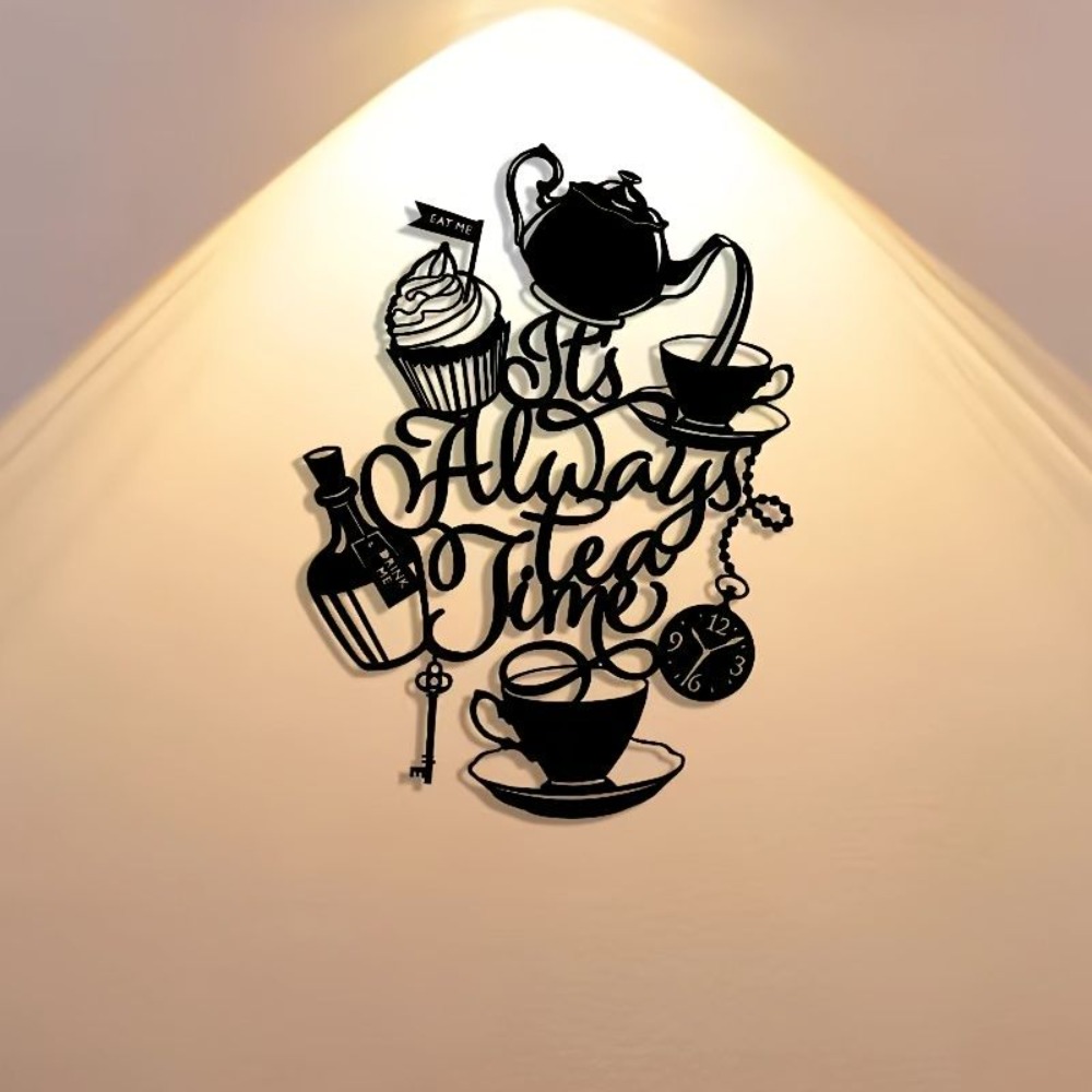 Coffee Tea Home - Lumiho Metal Wall Art Coffee Tea