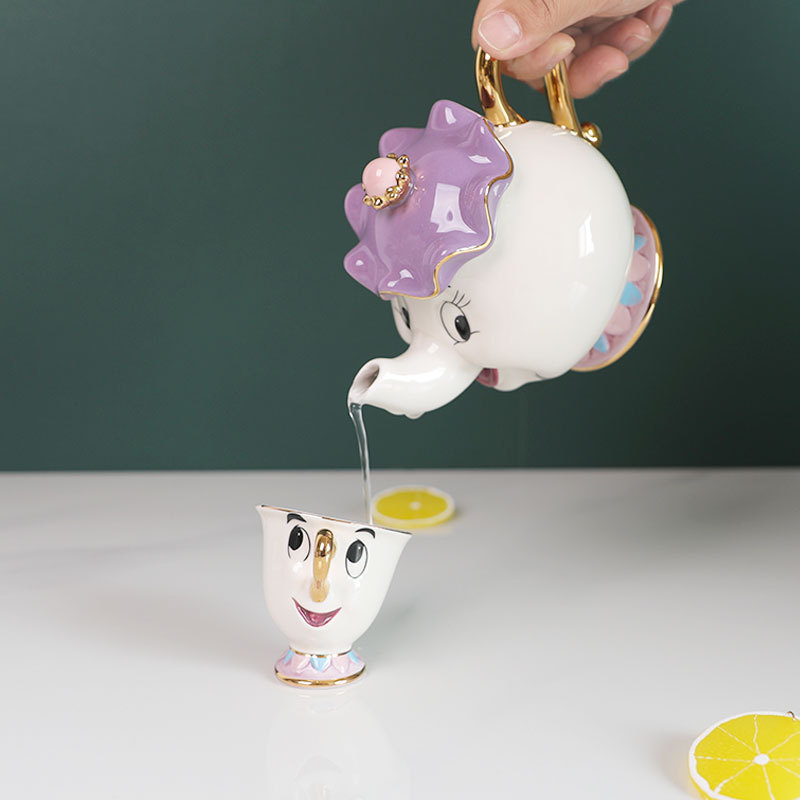 Coffee Tea Brew - In-Stock Teapot Cute Cartoon Beauty And