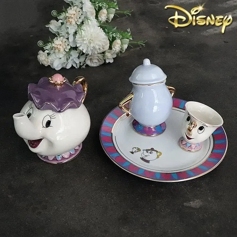 Coffee Tea Brew - Hot Teapot Cartoon Beauty And The
