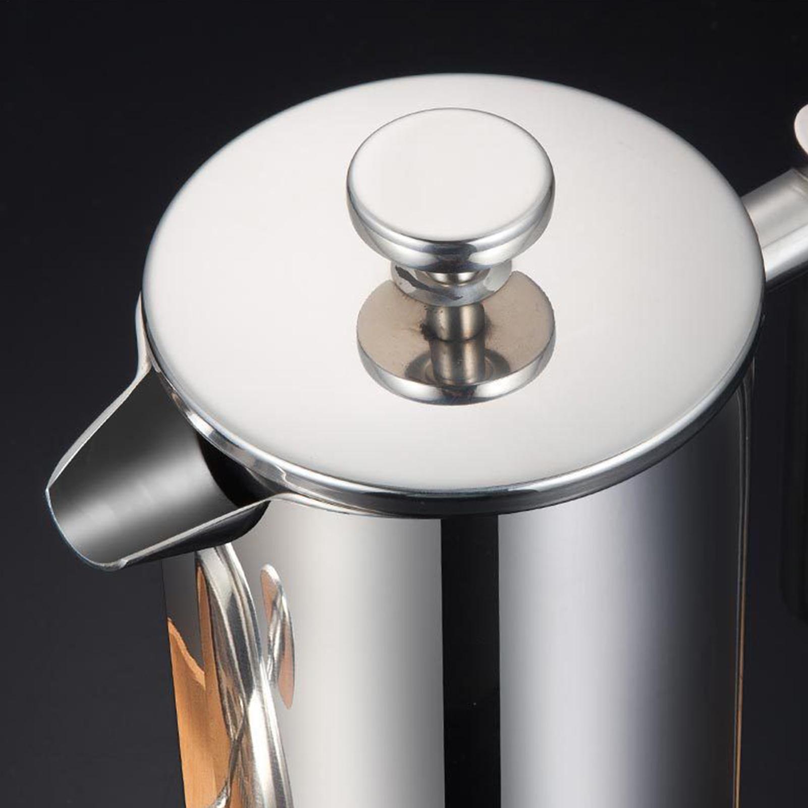 Coffee Tea Brew - Coffee Press Pot Filter System Heat