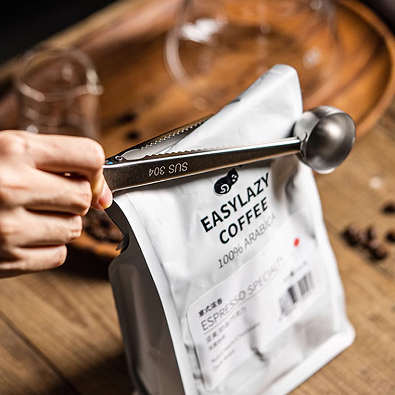 Coffee Tea And Bean Leaf - 2026 New Stainless Steel Coffee Scoop