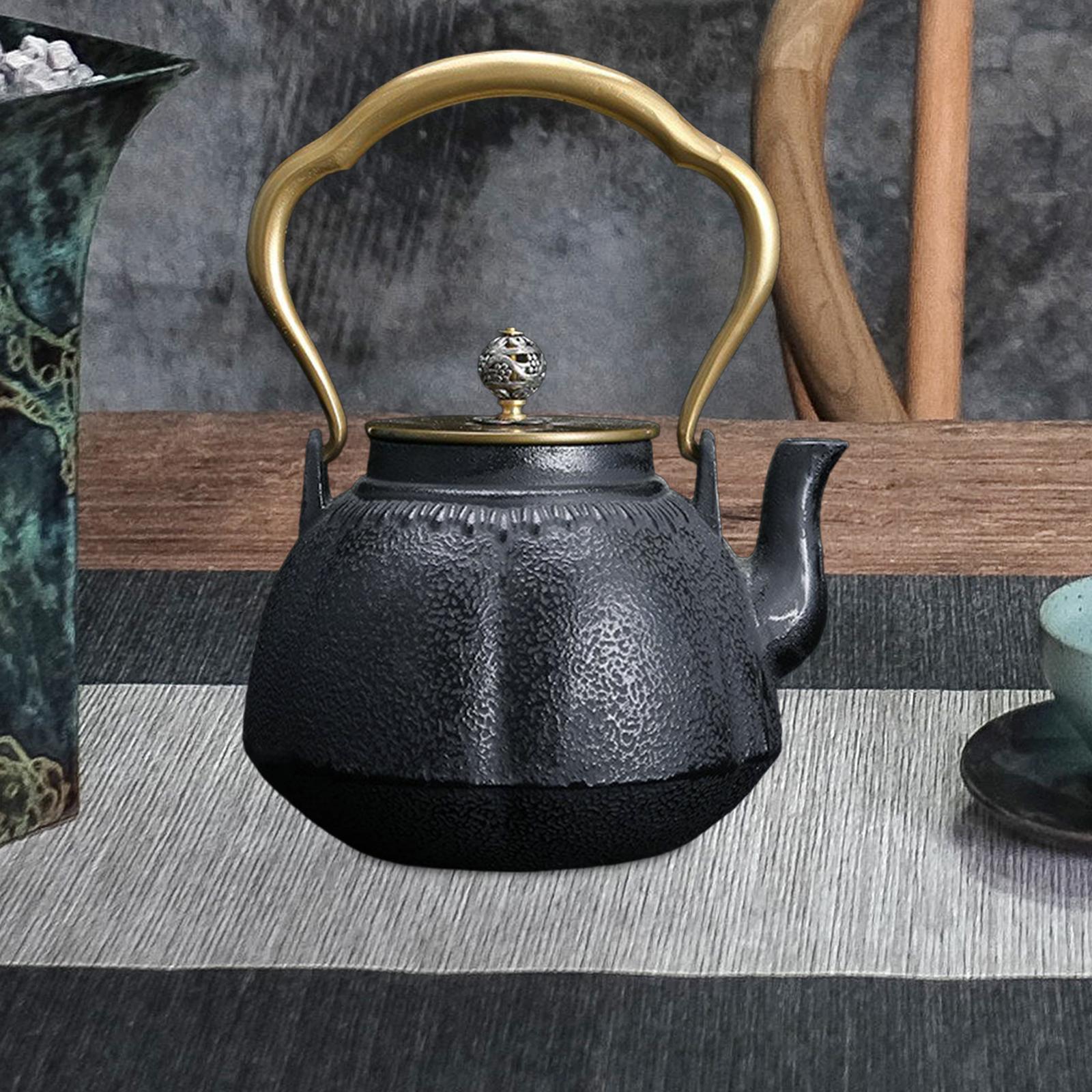 Cast Iron Teapot - Cast Iron Tea Kettle Iron Teapot