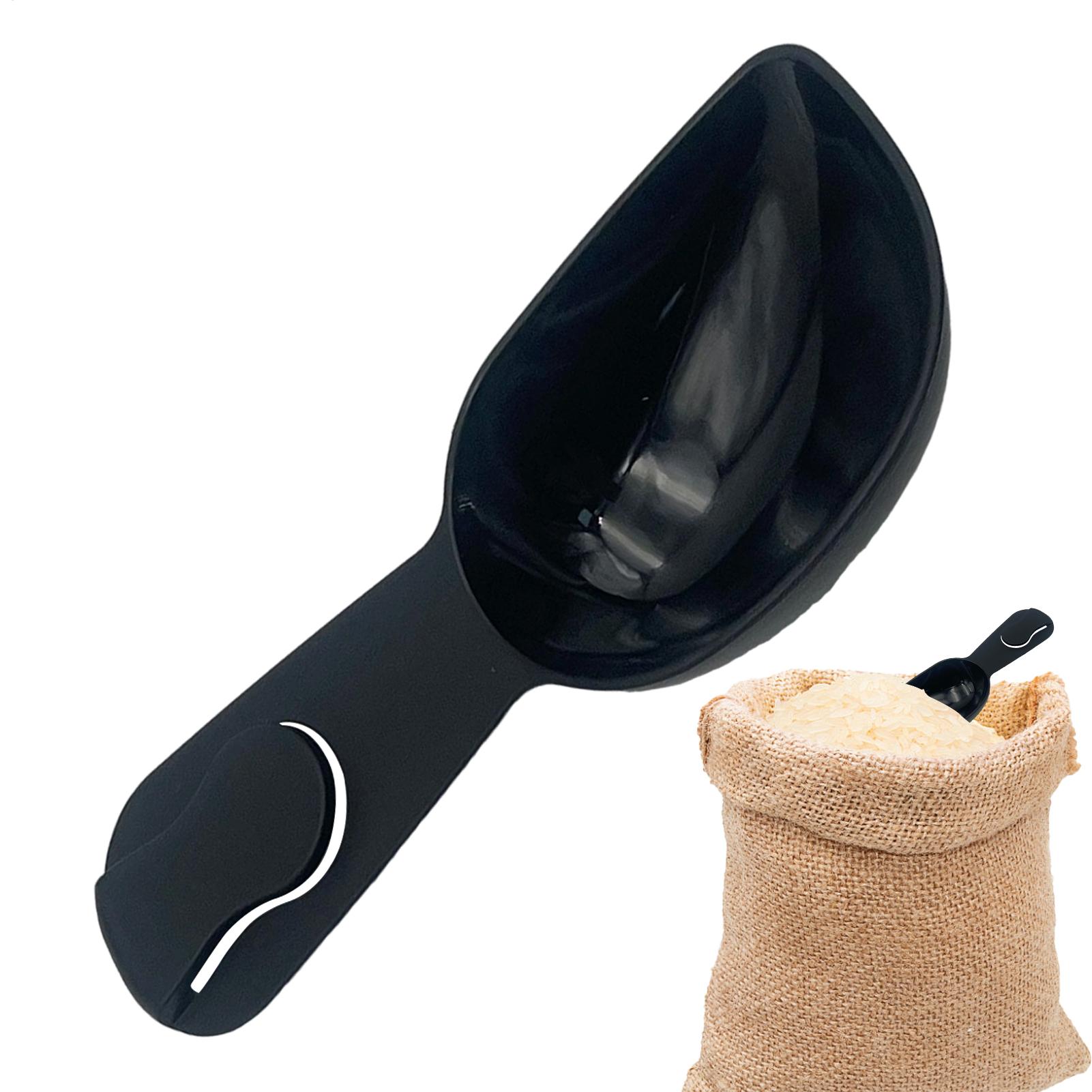 Coffee Tea And Bean Leaf - Coffee Scoop with Clip Multi-purpose cereal