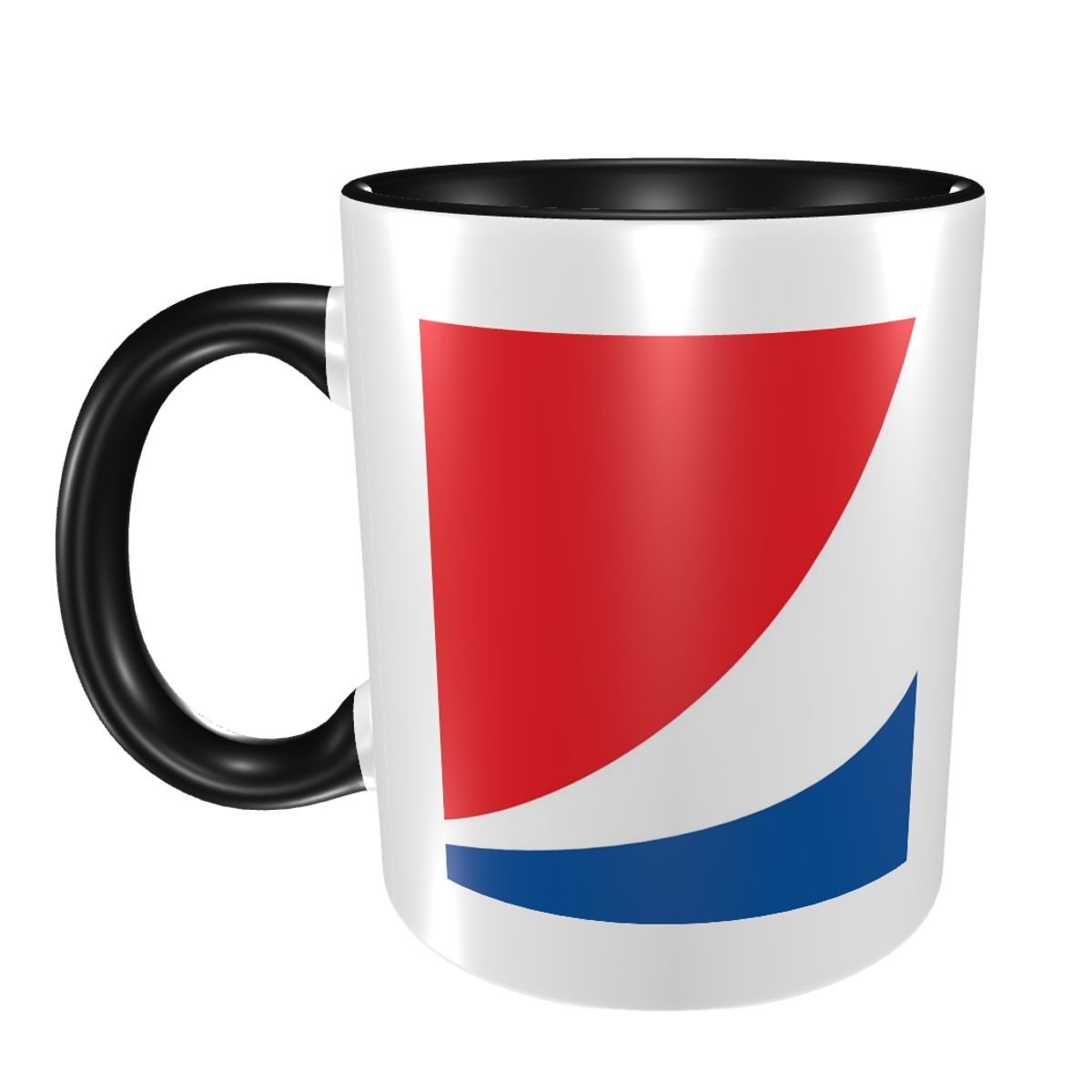 Coffee Tea Logo - Pepsi Logo Zoomed Mug Funny Ceramic