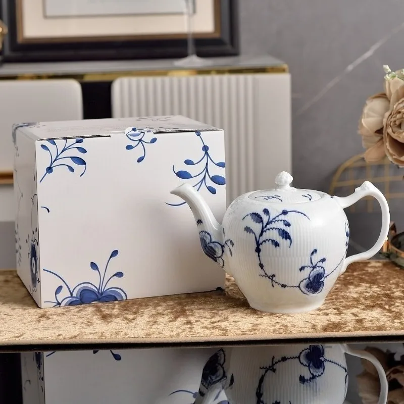 Nordic Royal Palm Floral Desig - Coffee Tea Set recension och pris