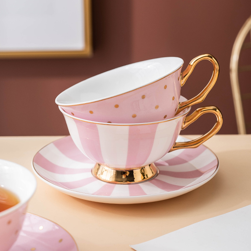 Ceramic Pink Coffee Mugs with  - Coffee Tea Home recension och pris