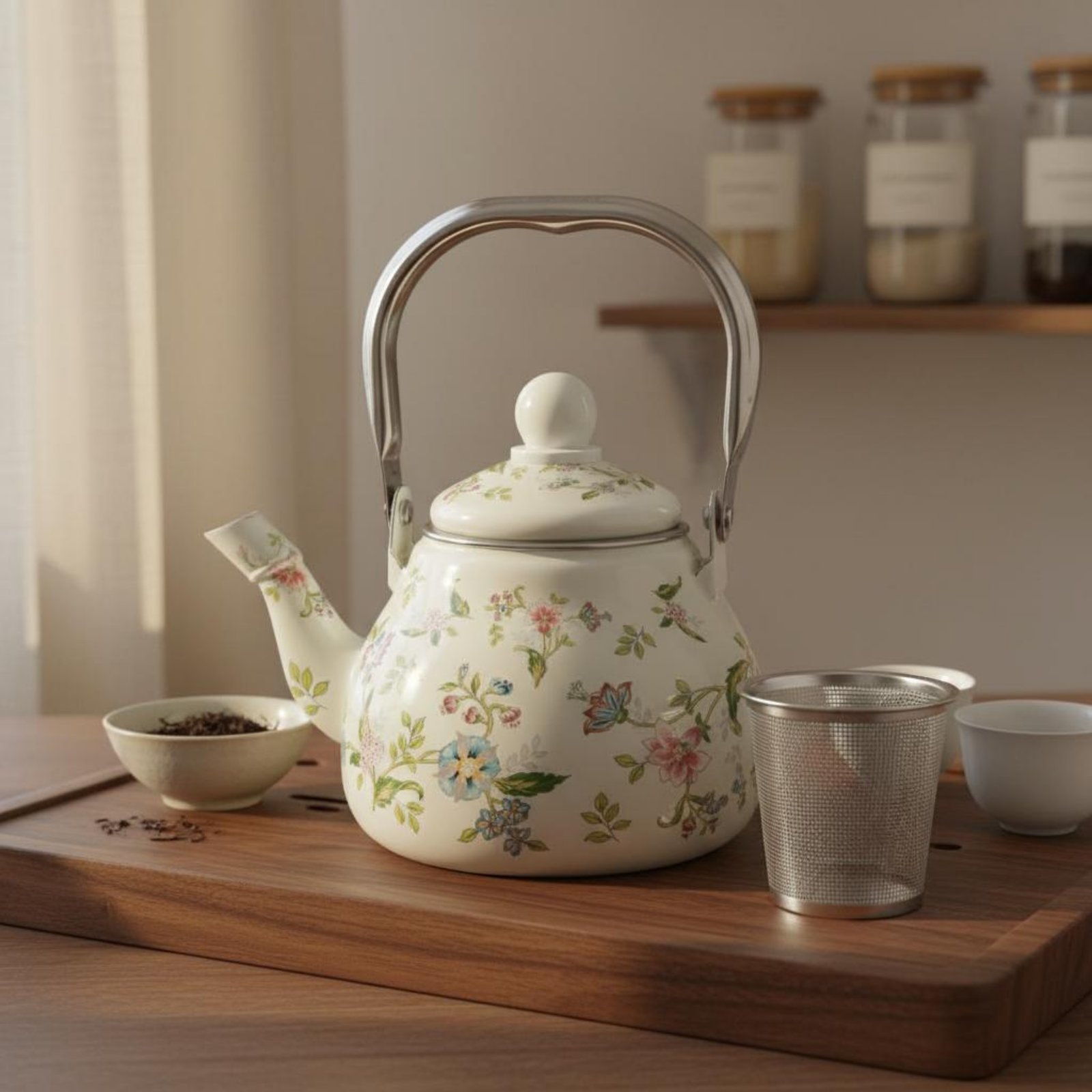 Enamel Tea Kettle Induction Co - Cast Iron Teapot recension och pris