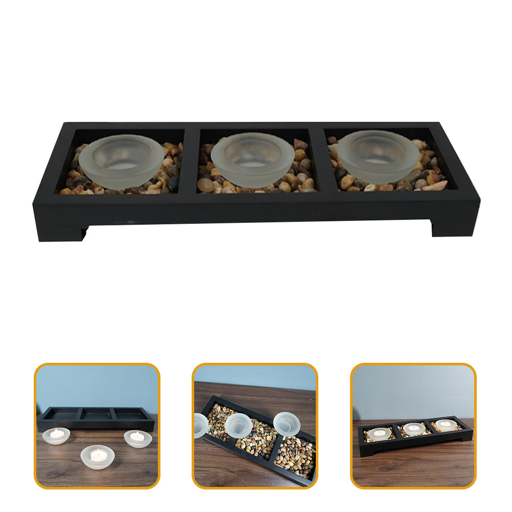 1 Set Glass Tea Light Holders  - Coffee Tea Set recension och pris