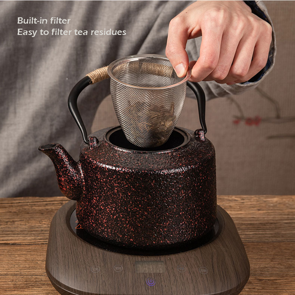 Japanese Cast Iron Kettle Hand - Cast Iron Teapot recension och pris