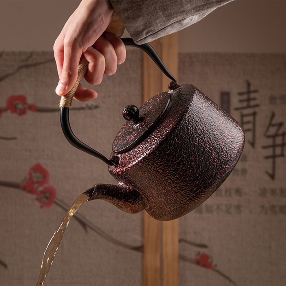 Japanese Cast Iron Kettle Hand - Cast Iron Teapot recension och pris