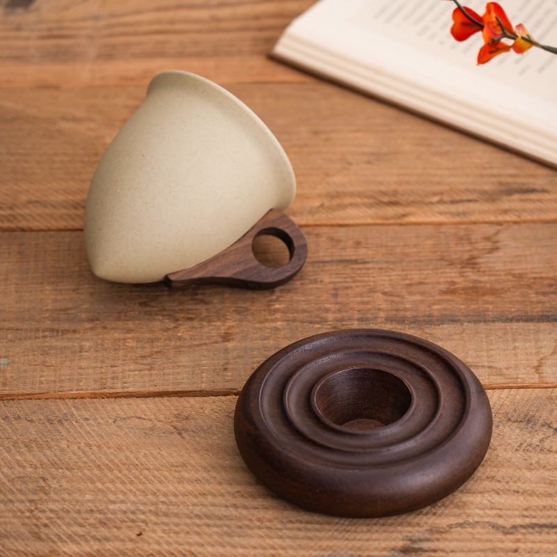 Creative Brown Ceramic and Woo - Coffee Tea Garden recension och pris