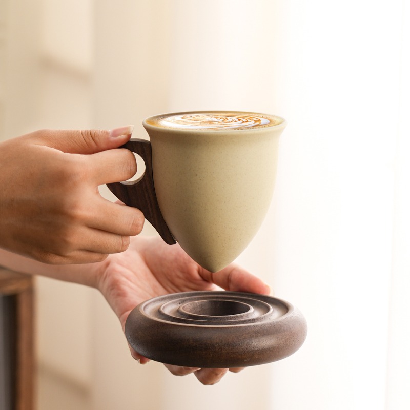 Creative Brown Ceramic and Woo - Coffee Tea Garden recension och pris