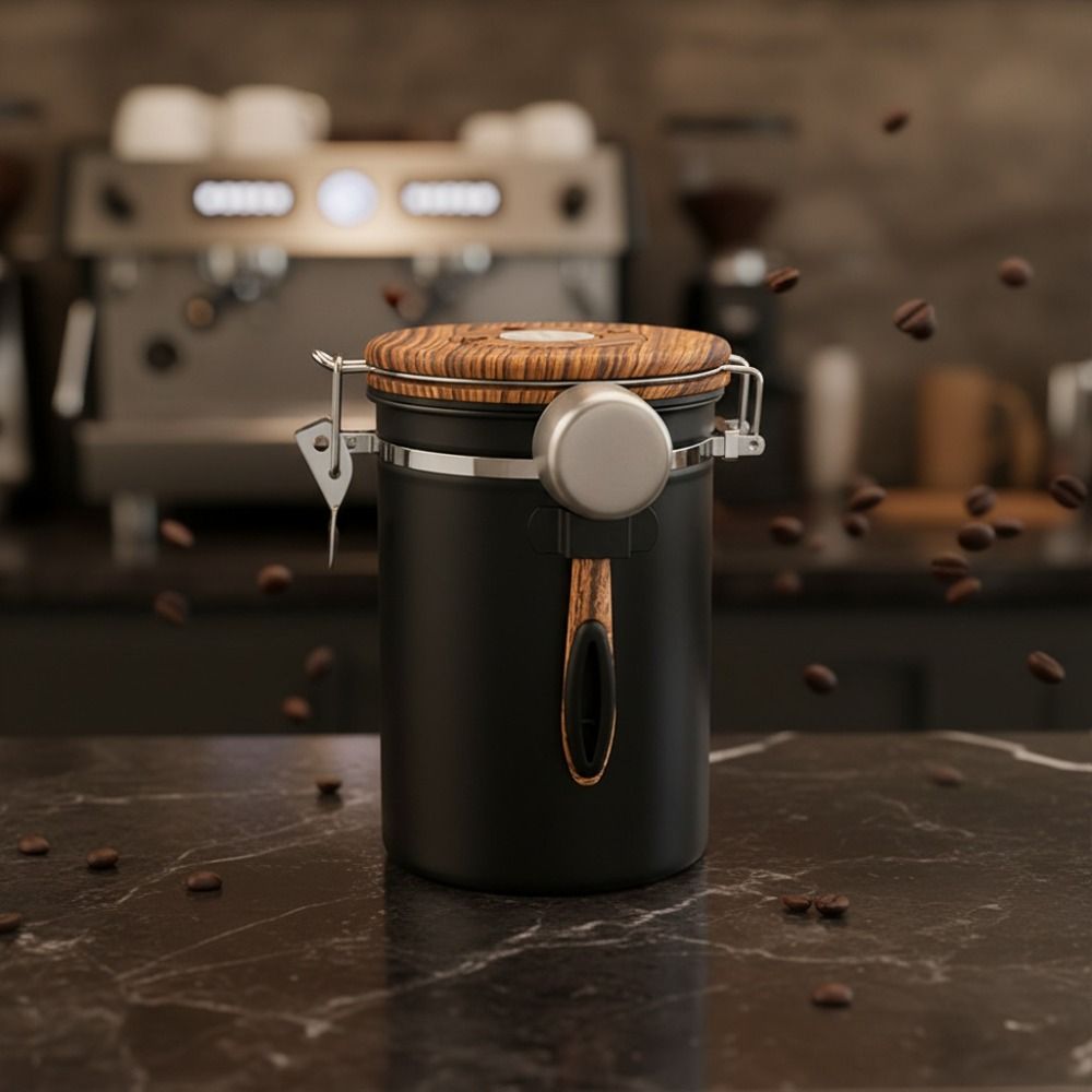 304 Stainless Steel Coffee Bea - Coffee Tea And Bean Leaf recension och pris