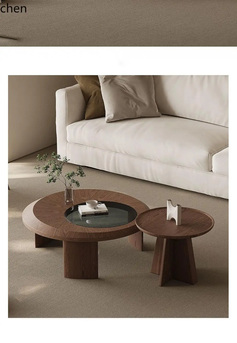 b11-7.2 Walnut Tea Table Combi - Tea & Coffee Quận 1 recension och pris