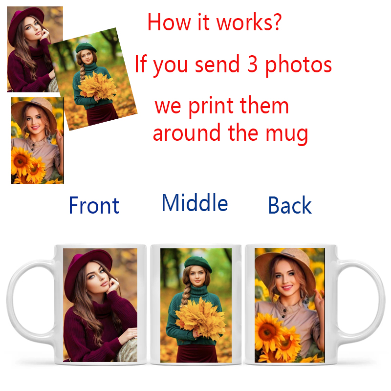 Personalized Your Photo Mug, C - Coffee Tea Logo recension och pris