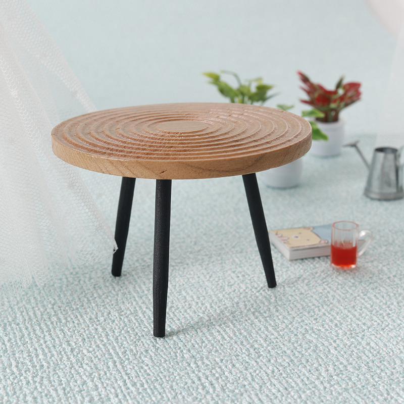 1:12 Dollhouse Miniature Round - Coffee Tea Home recension och pris