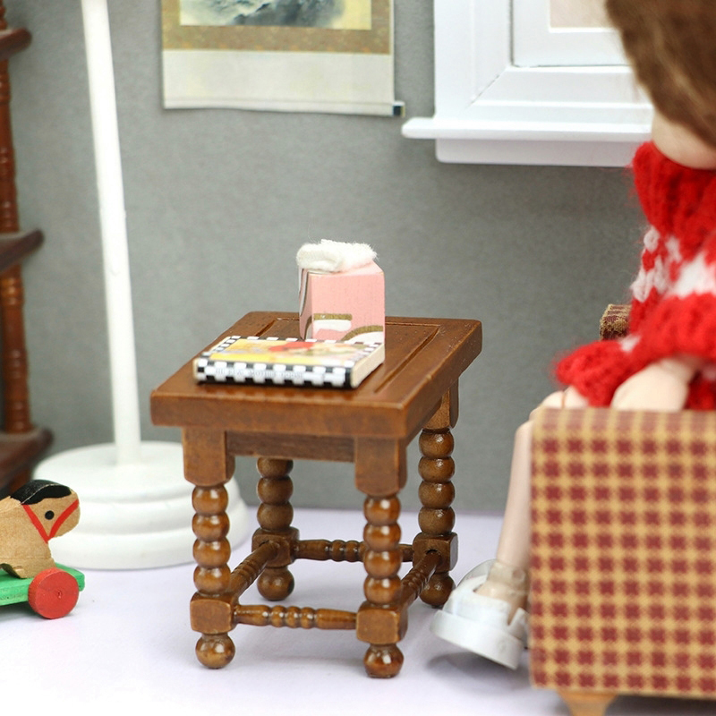1:12 Dollhouse Miniature Round - Coffee Tea Home recension och pris