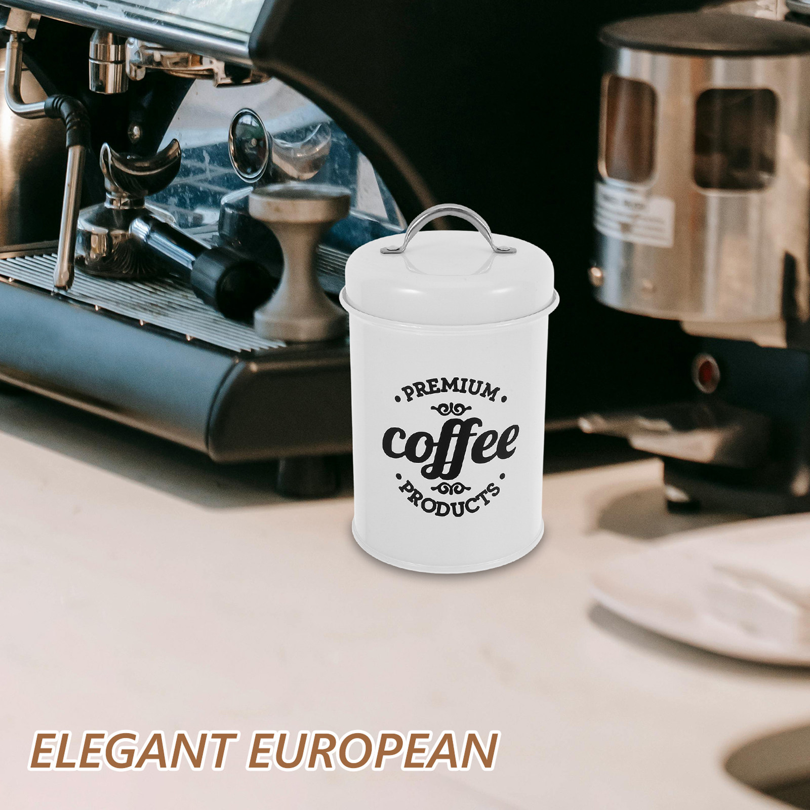 Sealed Iron Canister Set Elega - Coffee Tea Set recension och pris