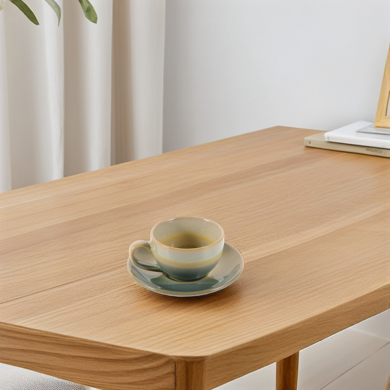 1Set Ceramic Coffee Cup Saucer - Coffee Tea Set recension och pris