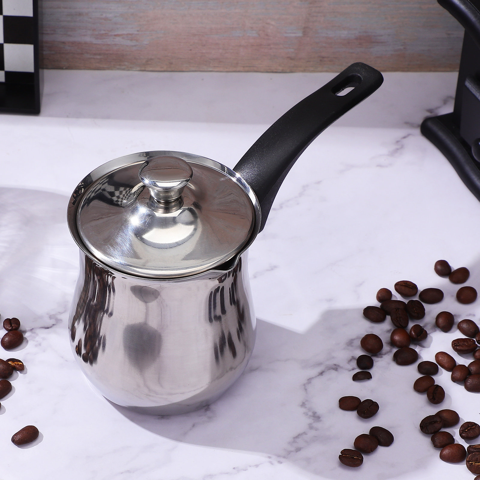Stainless Steel Turkish Coffee - Coffee Tea Brew recension och pris
