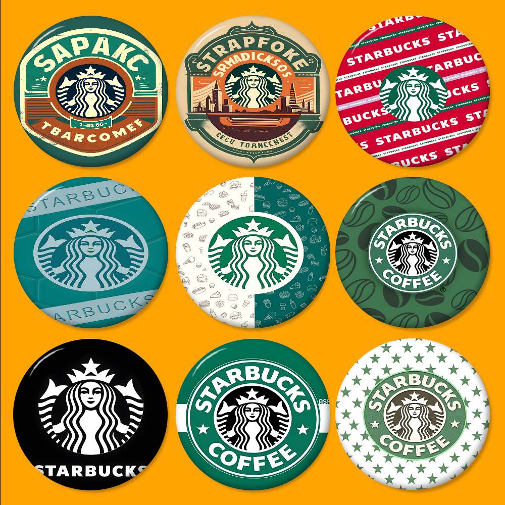 Cool S-Starbucks LOGO Tinplate - Coffee Tea Logo recension och pris