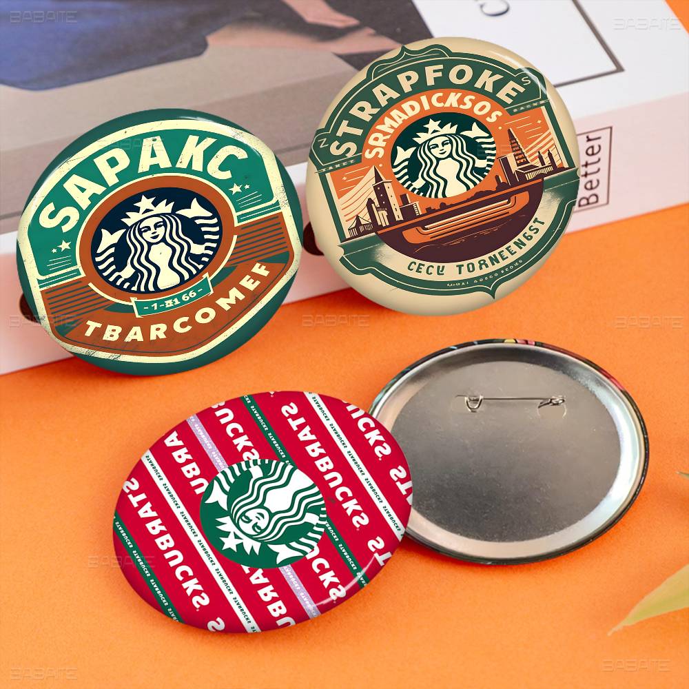 Cool S-Starbucks LOGO Tinplate - Coffee Tea Logo recension och pris