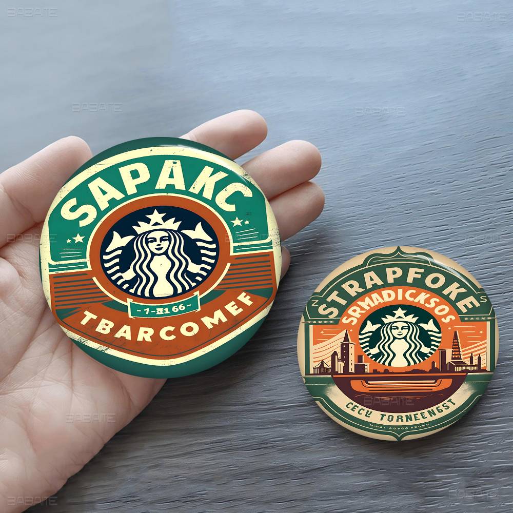 Cool S-Starbucks LOGO Tinplate - Coffee Tea Logo recension och pris