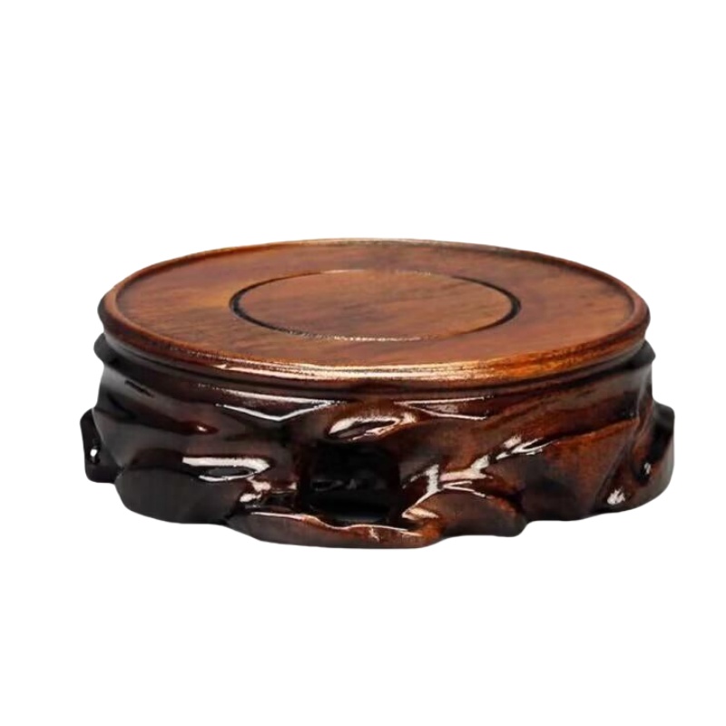 Wooden Plant Saucer & Flower P - Coffee Tea Garden recension och pris