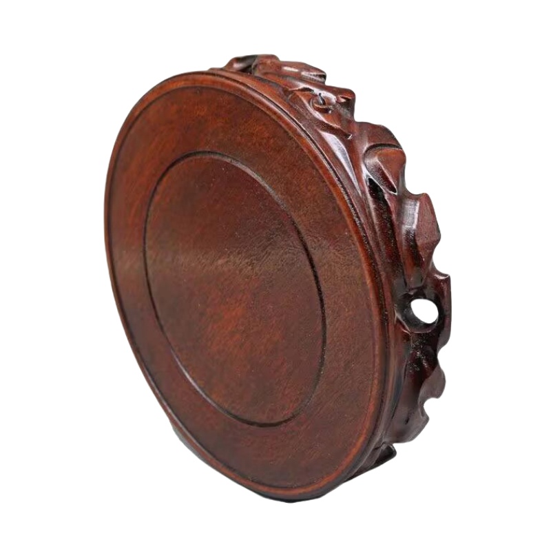 Wooden Plant Saucer & Flower P - Coffee Tea Garden recension och pris