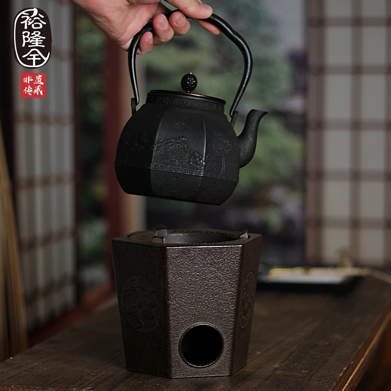 Cast iron Teapot warmer Stove  - Cast Iron Teapot recension och pris