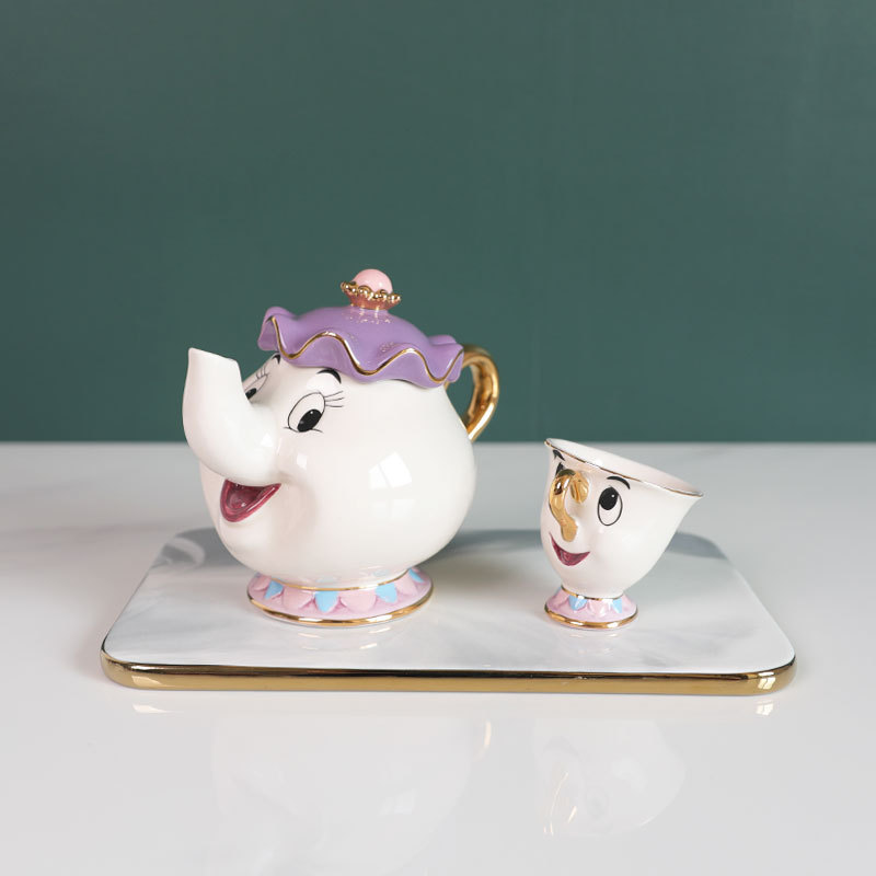 Hot Teapot Cartoon Beauty And  - Coffee Tea Brew recension och pris