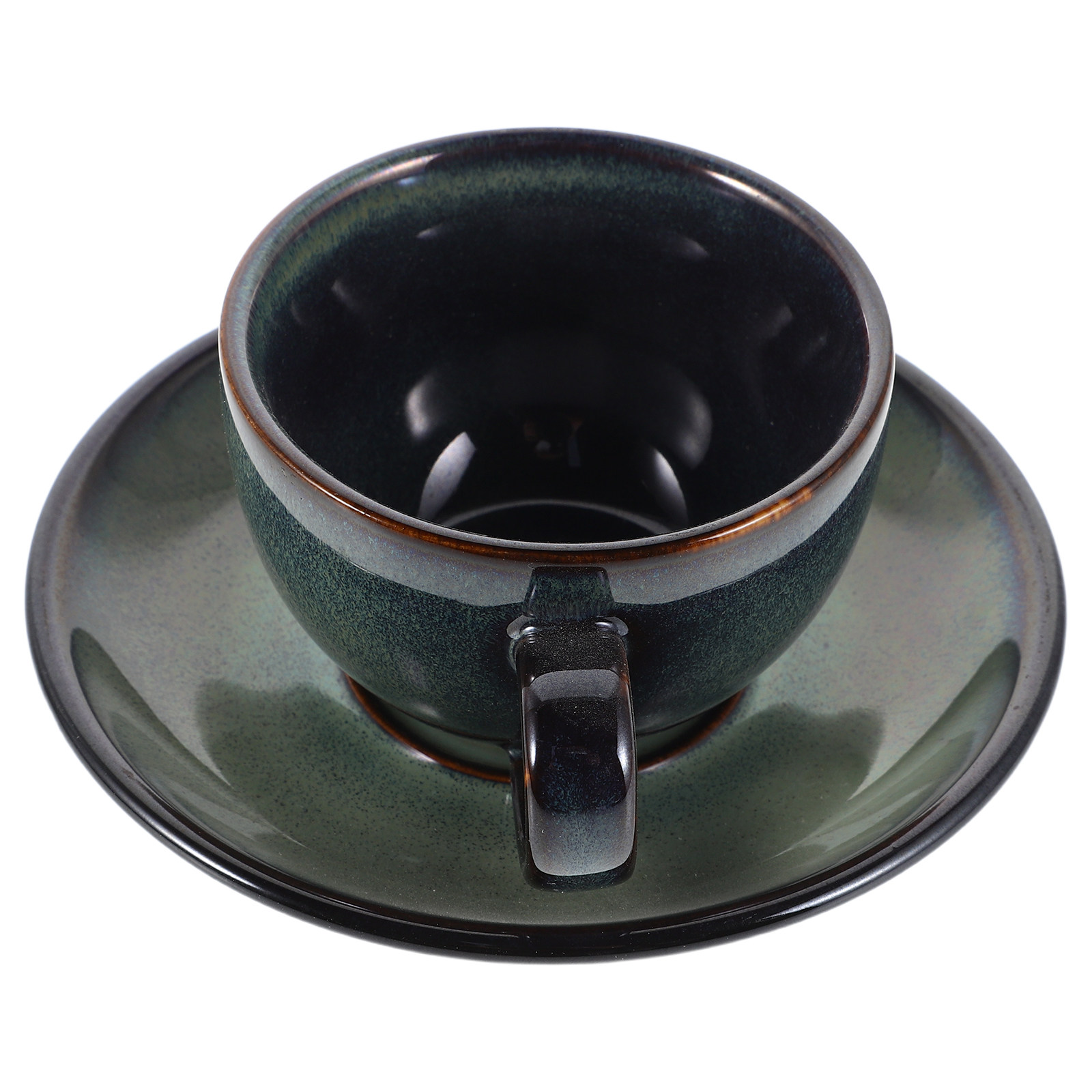 1Set Elegant Ceramic Coffee Cu - Coffee Tea Set recension och pris
