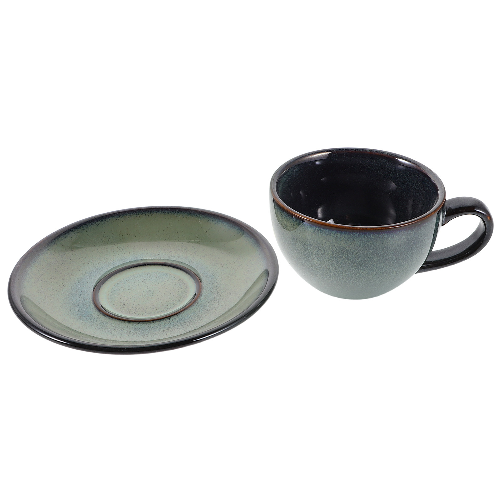 1Set Elegant Ceramic Coffee Cu - Coffee Tea Set recension och pris