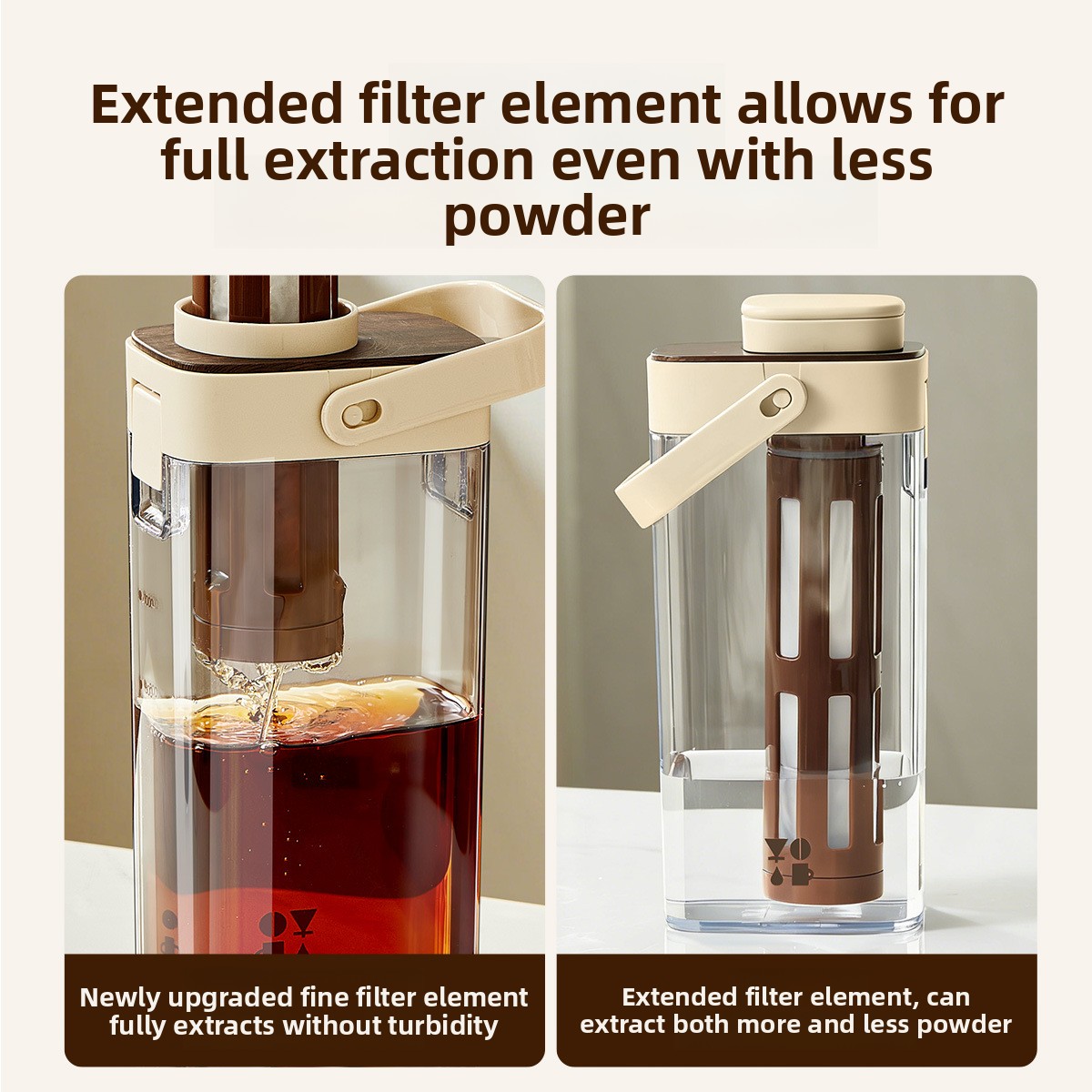 Large Capacity Coffee Cold Bre - Coffee Tea Brew recension och pris