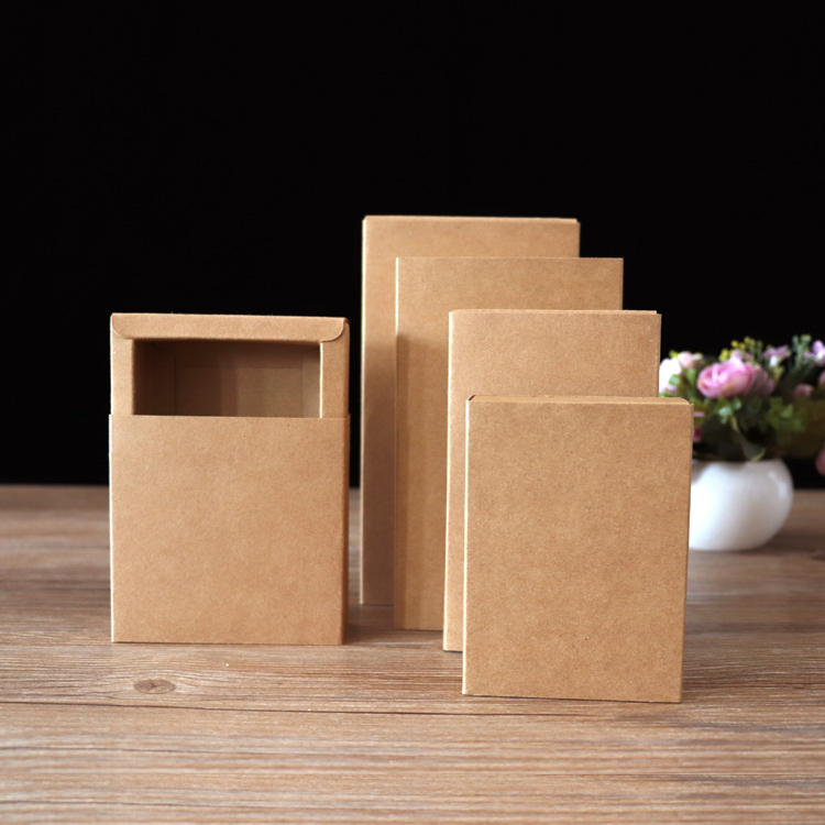20PCS 350gsm Drawer Kraft Blac - Coffee Tea Logo recension och pris