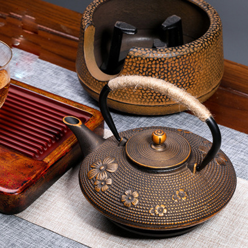 Cast Iron Pear Blossom Bamboo  - Cast Iron Teapot recension och pris