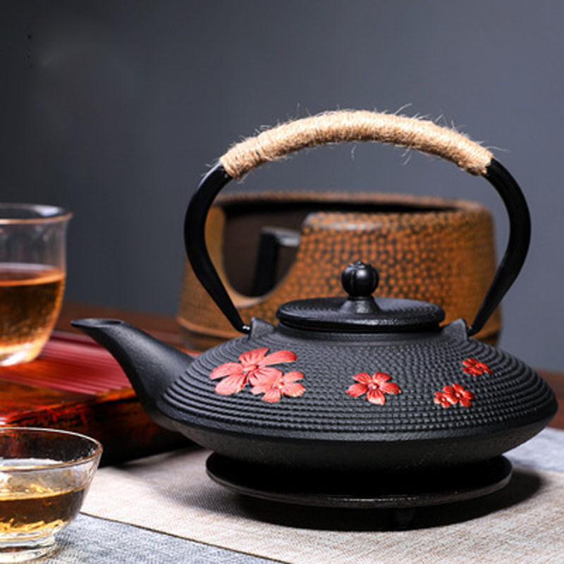 Cast Iron Pear Blossom Bamboo  - Cast Iron Teapot recension och pris