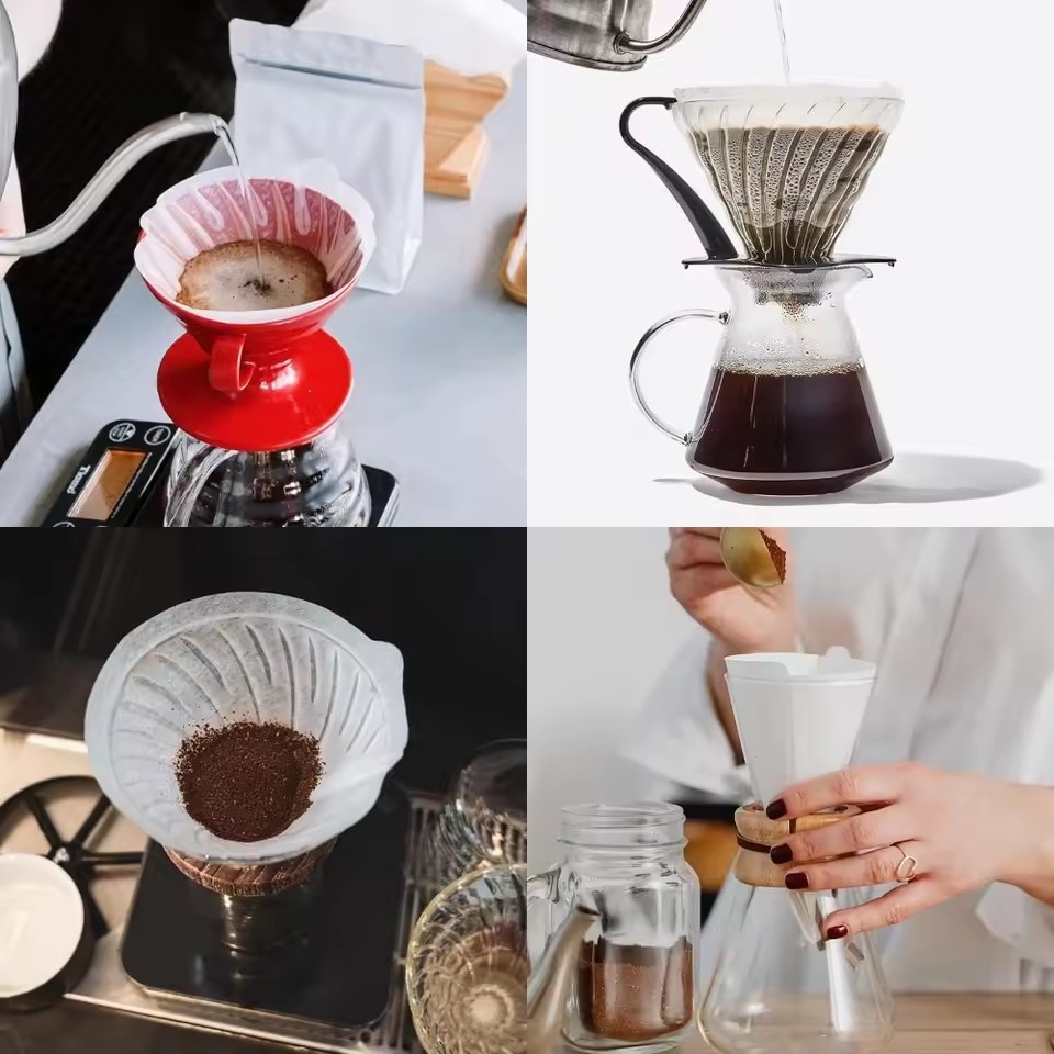 50pcs/set Log Pulp Paper Coffe - Coffee Tea Brew recension och pris