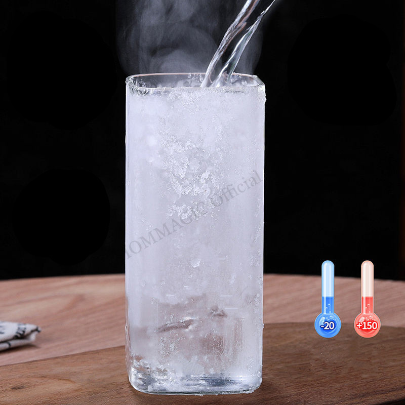 6/4/2/1Pcs Square Glass Cup Co - Coffee Tea Drink recension och pris