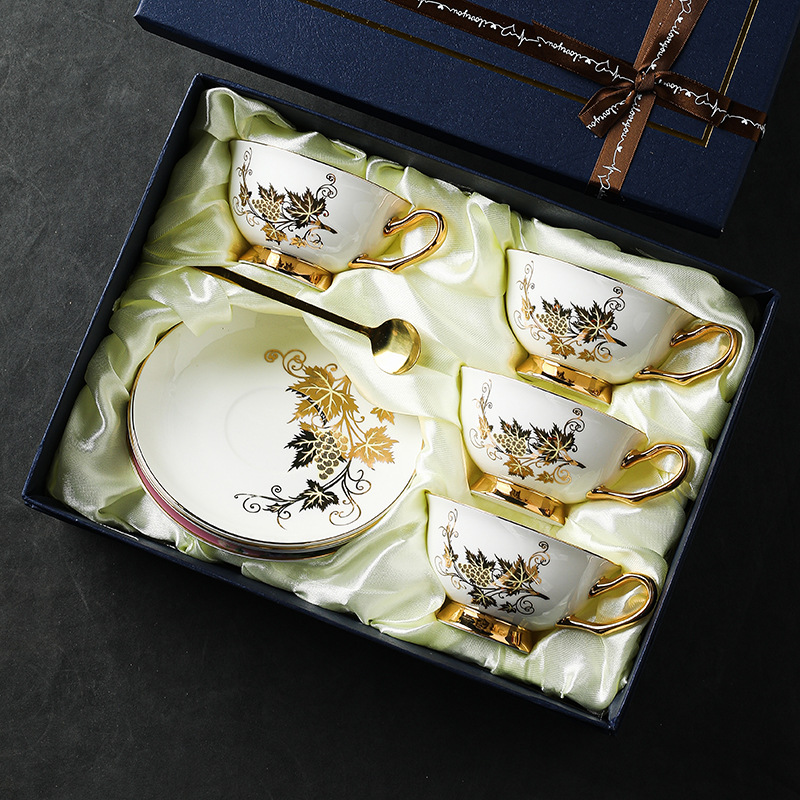 Coffee Cup Small Exquisite Set - Coffee Tea Drink recension och pris