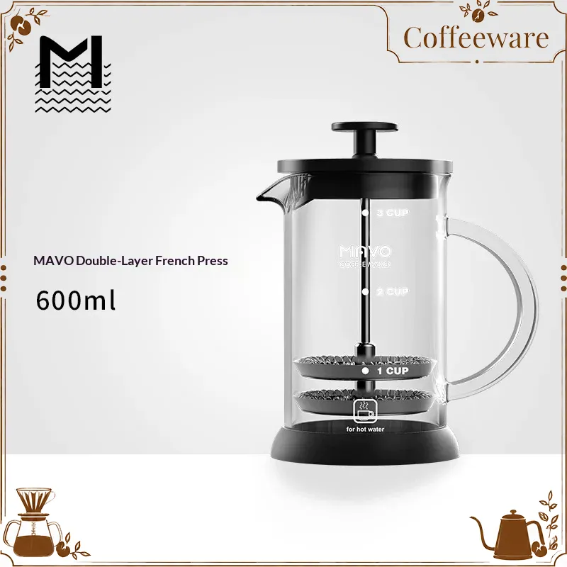 MAVO French Press Coffee Maker - Coffee Tea Home recension och pris