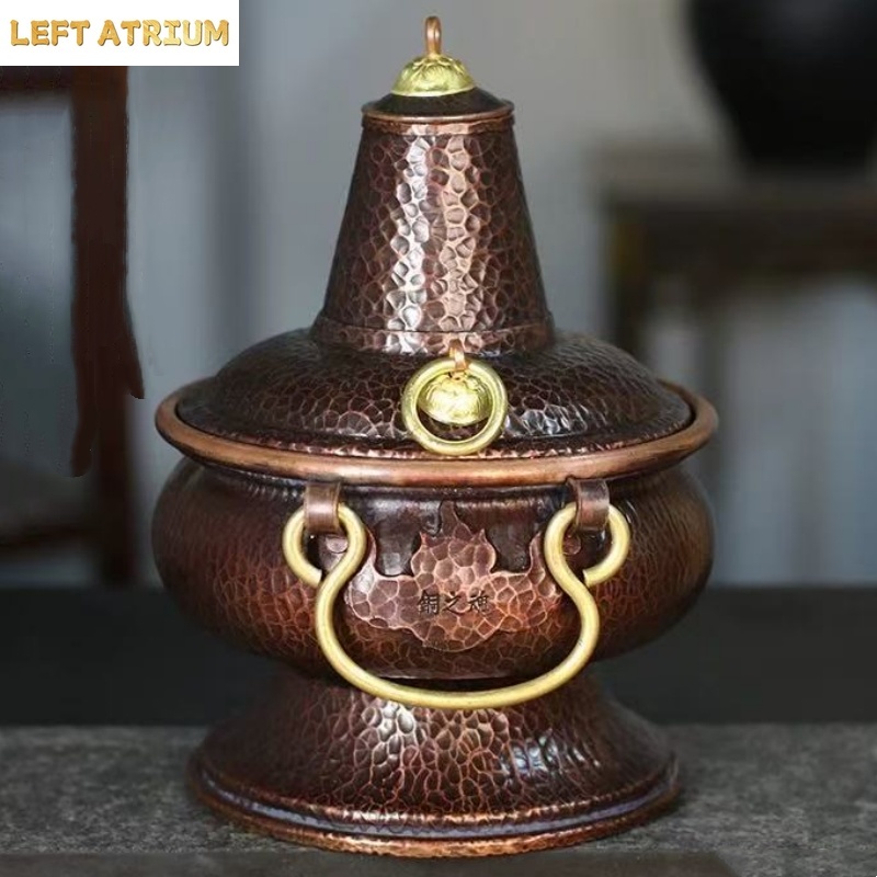 Multifunctional Pure Copper Ho - Coffee Tea And Bean Leaf recension och pris