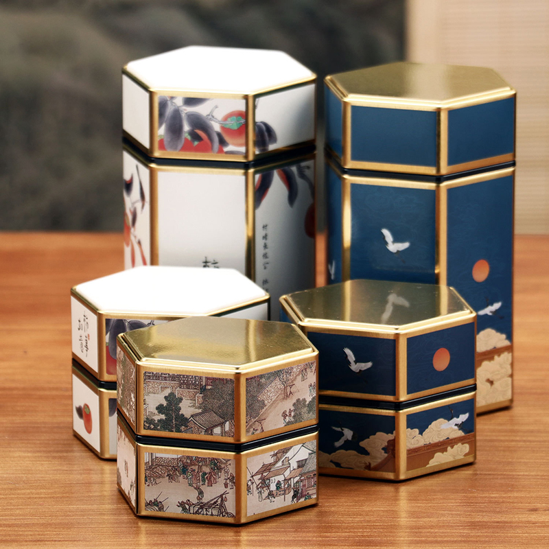 Creative Hexagonal Teapot Tin  - Cast Iron Teapot recension och pris