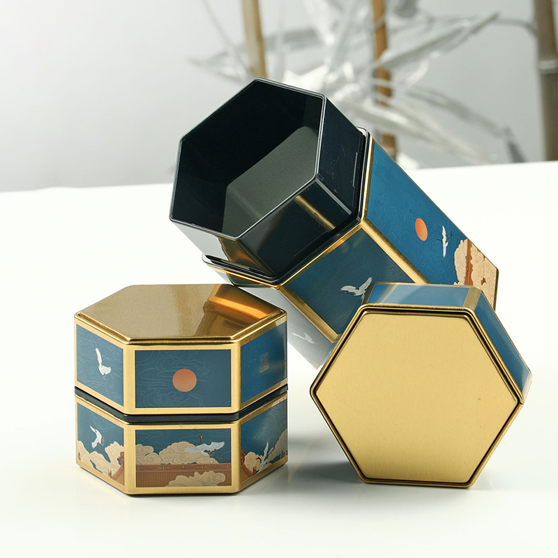 Creative Hexagonal Teapot Tin  - Cast Iron Teapot recension och pris