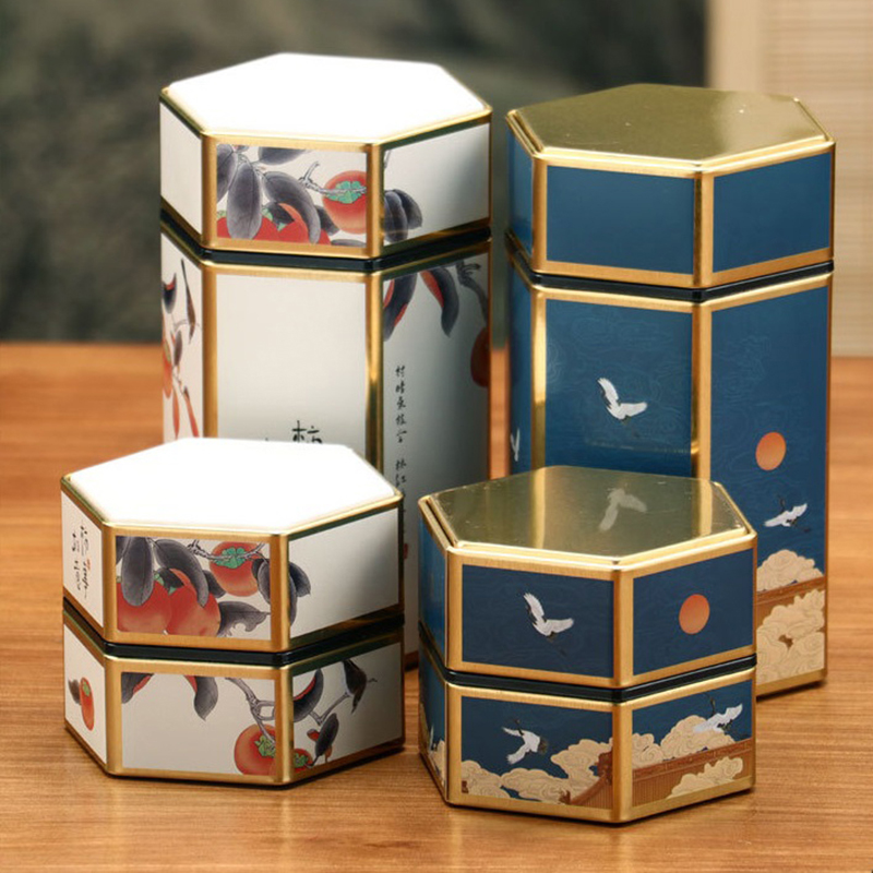Creative Hexagonal Teapot Tin  - Cast Iron Teapot recension och pris