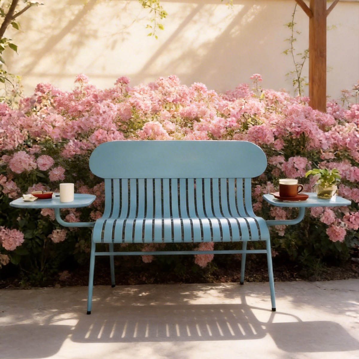 HYS Outdoor Double Chair Milk  - Coffee Tea Garden recension och pris