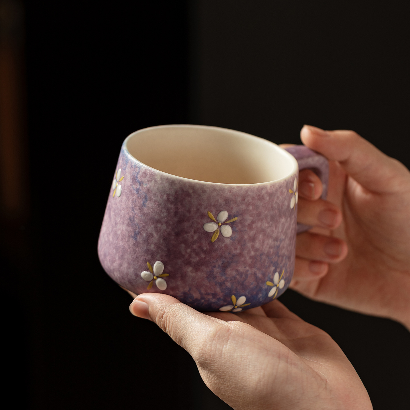 Gradient Hand Painted Ceramic  - Coffee Tea Brew recension och pris