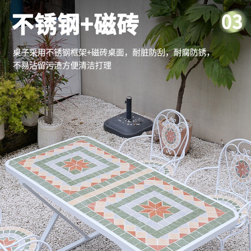 Garden Outdoor Table Chair Set - Coffee Tea Garden recension och pris