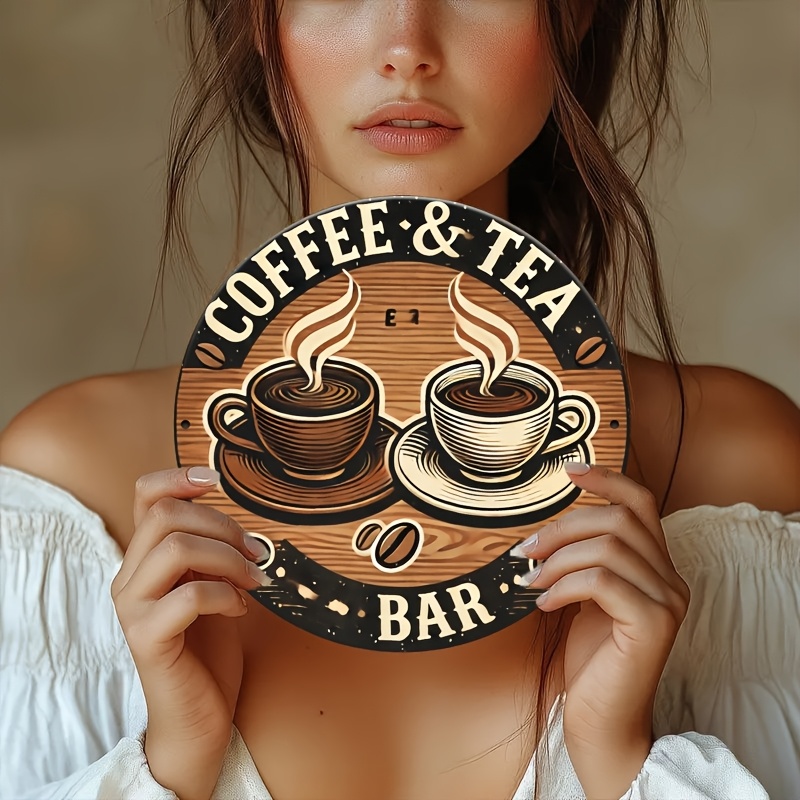 [2D Flat] Aluminum Coffee and  - Coffee Tea Logo recension och pris